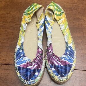 Jimmy Choo Vibrant Espadrilles in Yellow, Green, Blue, and Purple